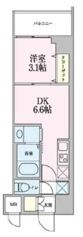 ジニア深川住吉  間取り