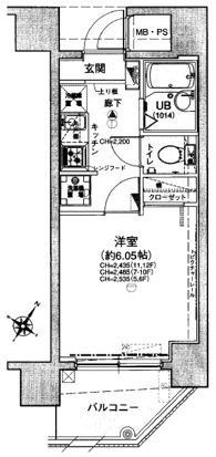 グランフォース豊洲    間取り