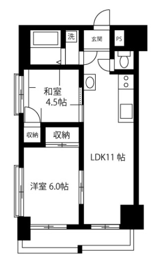 コータス木場  間取り