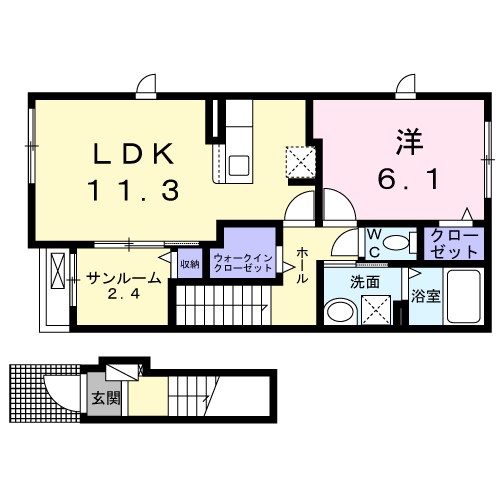 メゾンドボヌール 間取り