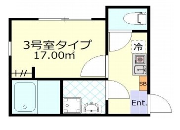 ディアマンテ北千住 間取り