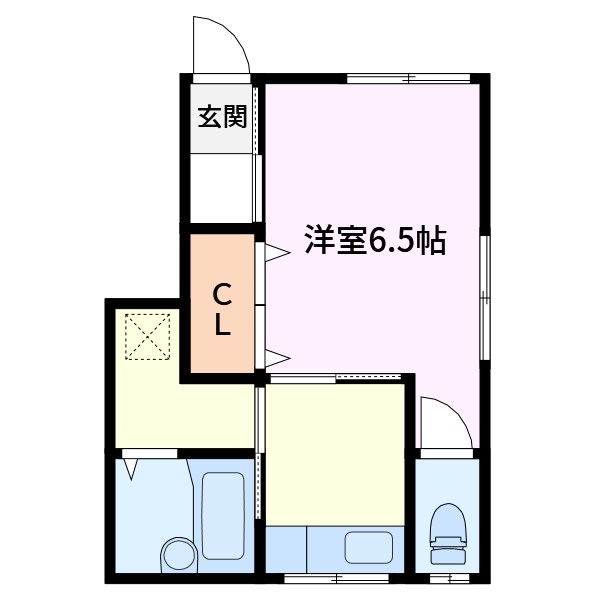 フラッツ泉Ⅲ 間取り
