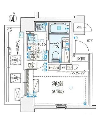 リヴシティ大島イースト  間取り