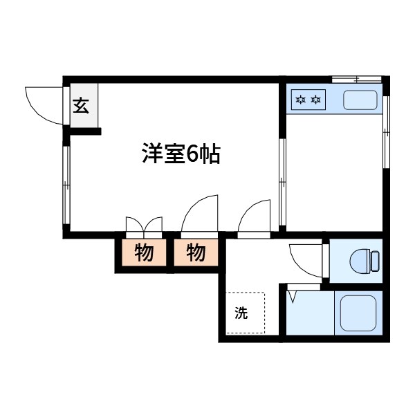 なかむら荘 間取り