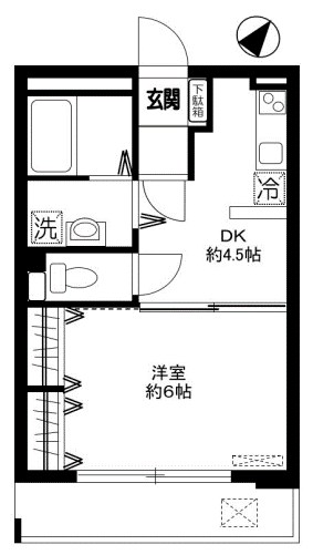 JEWEL　COURT　C棟 間取り