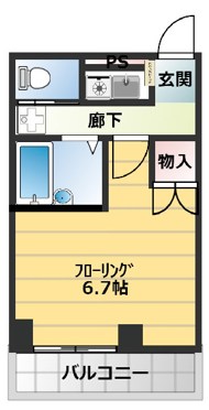 ハイツコモリヤ 間取り