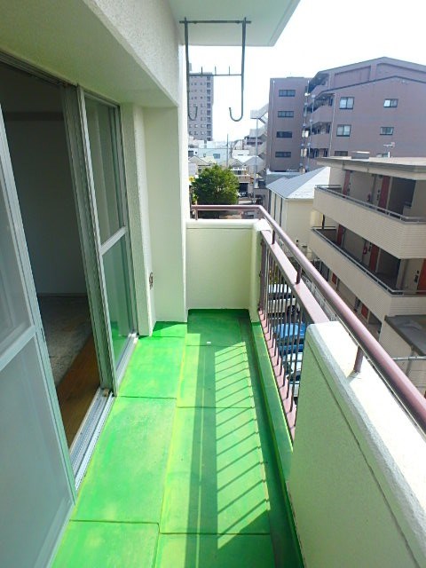 立花冨士ハイツ ベランダ