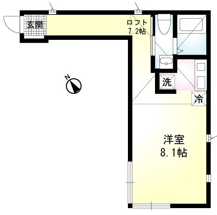 ＲＣスリーレ東十条 間取り