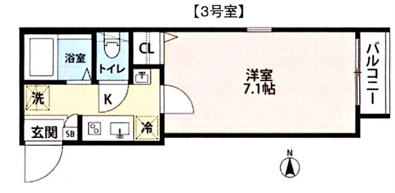 グランクオール五反野   間取り