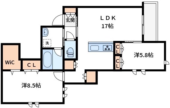 グランウェスト 間取り