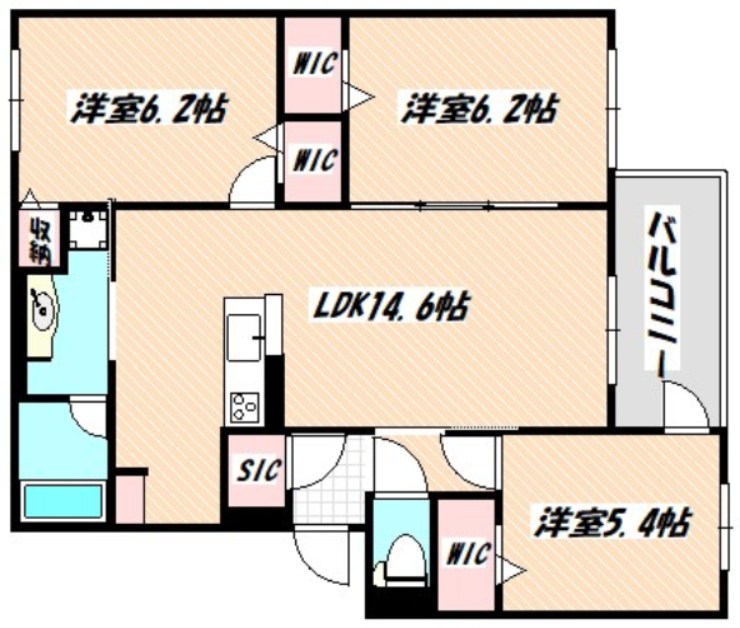 グランドール妙典 間取り
