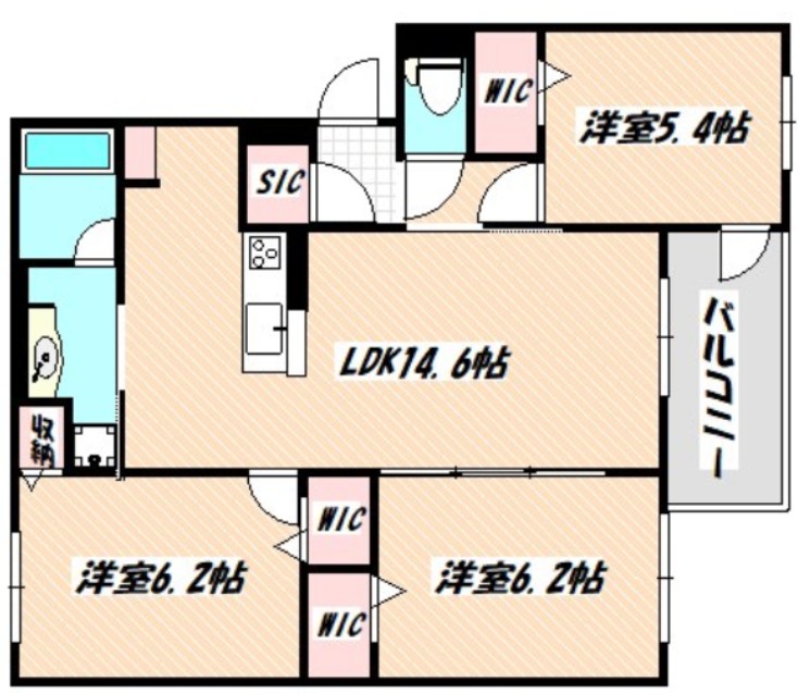 グランドール妙典 間取り