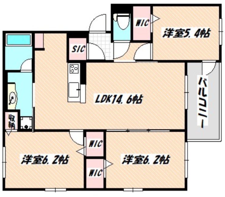 グランドール妙典 間取り