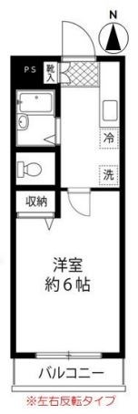 アリスヴィラ  303号室 間取り