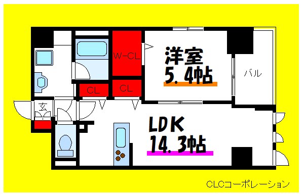 エルミタージュ　ドゥ　メゾン 間取り