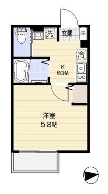 リーフ北小岩 間取り