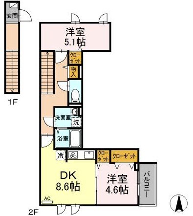 エクセリア滝野川 間取り