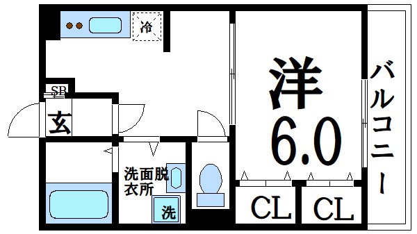 JEWEL　COURT　C棟  間取り