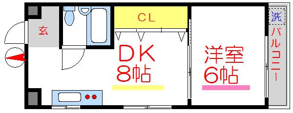 石川マンション 間取り