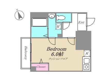 ソルビオス北千住 間取り