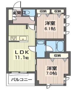 NK FIORE  間取り