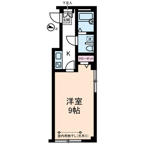 ダイヤモンドレジデンス西日暮里 間取り
