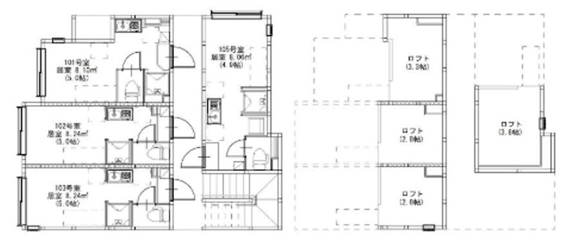 仮称）千住仲町③ 間取り