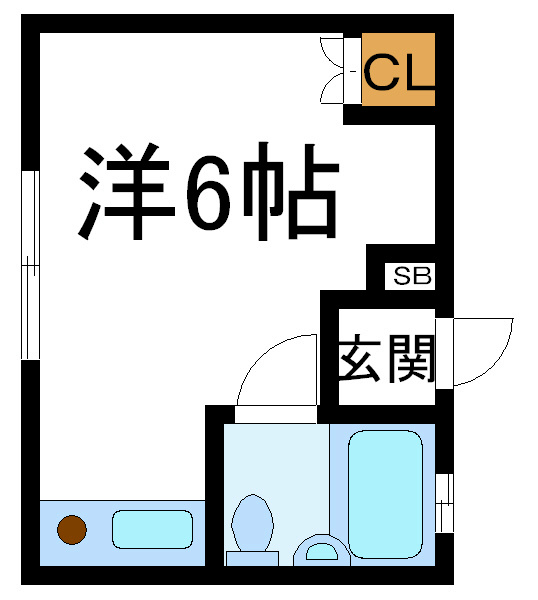 クレール小岩 間取り