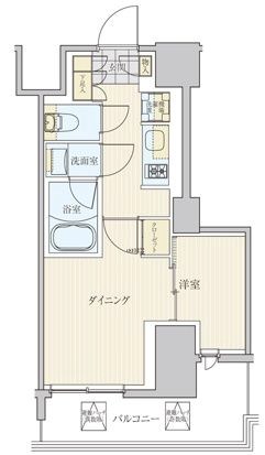 リビオメゾン南砂町 間取り