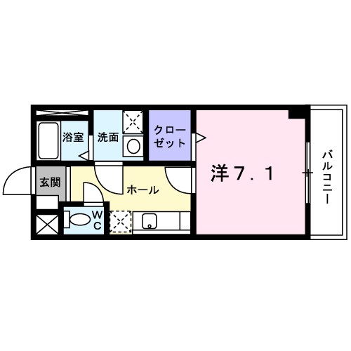 シャトーノール梅島   間取り