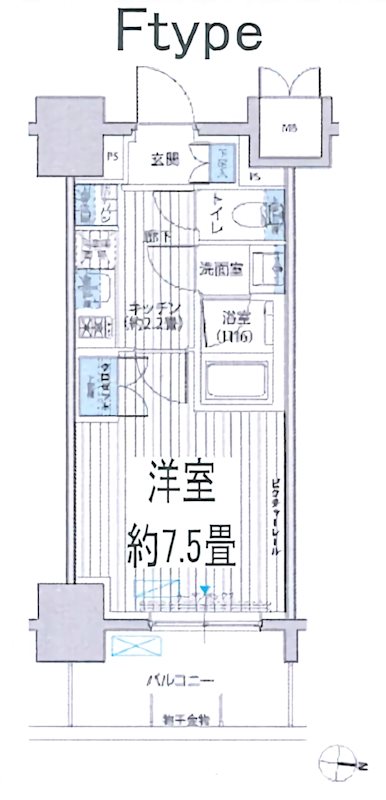 プラネソシエ西新井  間取り