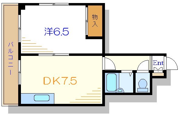 ニットーハイツ 間取り