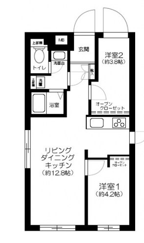 三ノ輪レーベル 間取り
