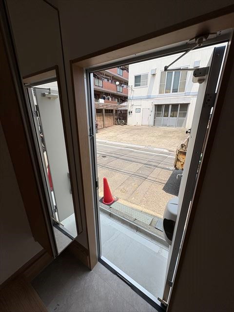 ハイツ柴又 玄関