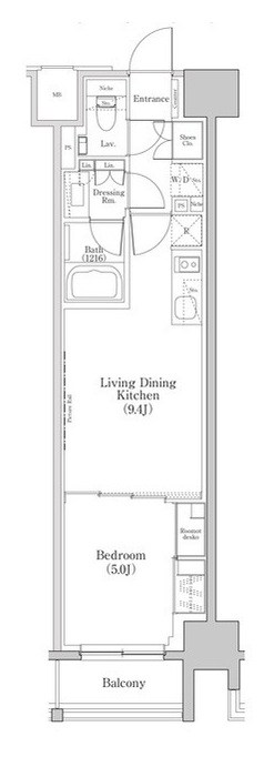 ザパークハビオ日本橋三越前 間取り