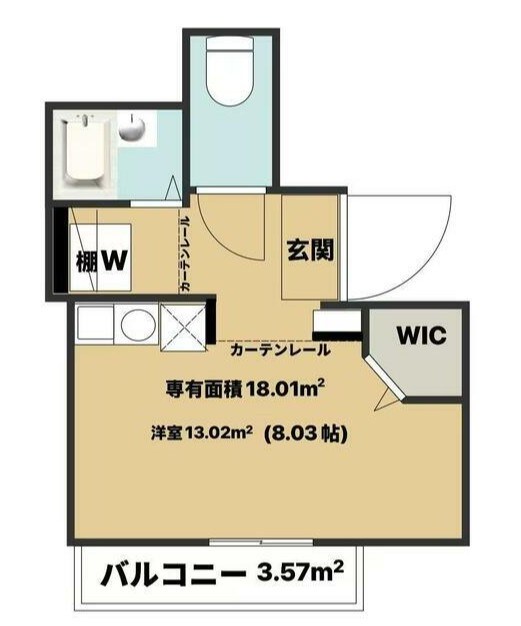 ルネコート新小岩参番館 間取り