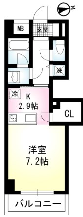 CIEL BLEU 間取り