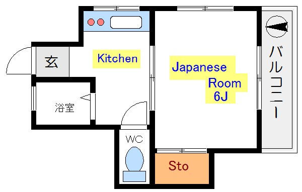 コーポノグチ 間取り