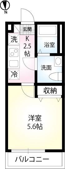 カーサフィオーレ東向島 間取り