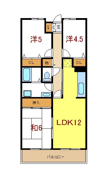 メゾングレイス瑞江 間取り