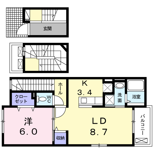 ネクストドア 間取り