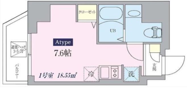 ALBA扇橋 間取り