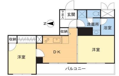 ノートス扇橋   間取り