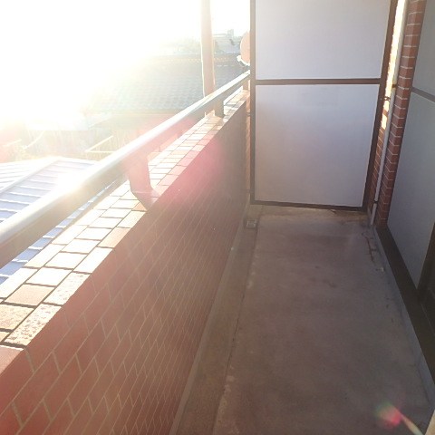 マンションサトウ  ベランダ