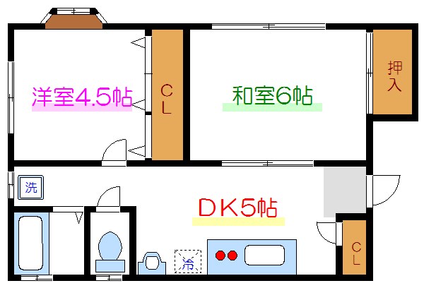 村上ハイツ 間取り