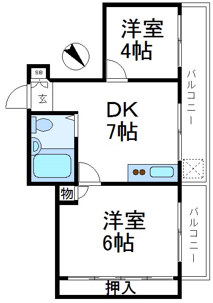 中川ビル 間取り