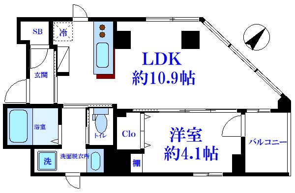 アーバンプライム日本橋 間取り
