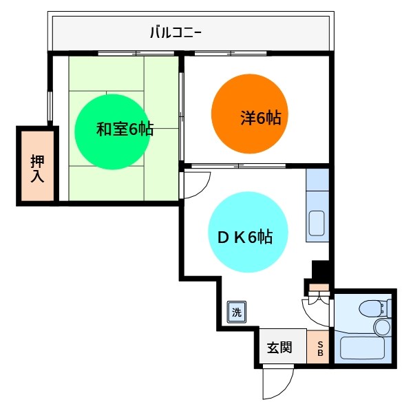 ベルフラット立石 間取り