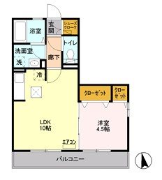 ファミール清澄白河  間取り