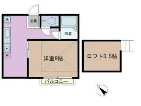 テラス今川B 間取り
